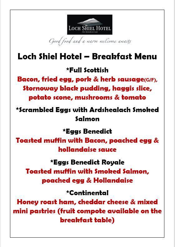 Loch Shiel Hotel Acharacle Exterior foto